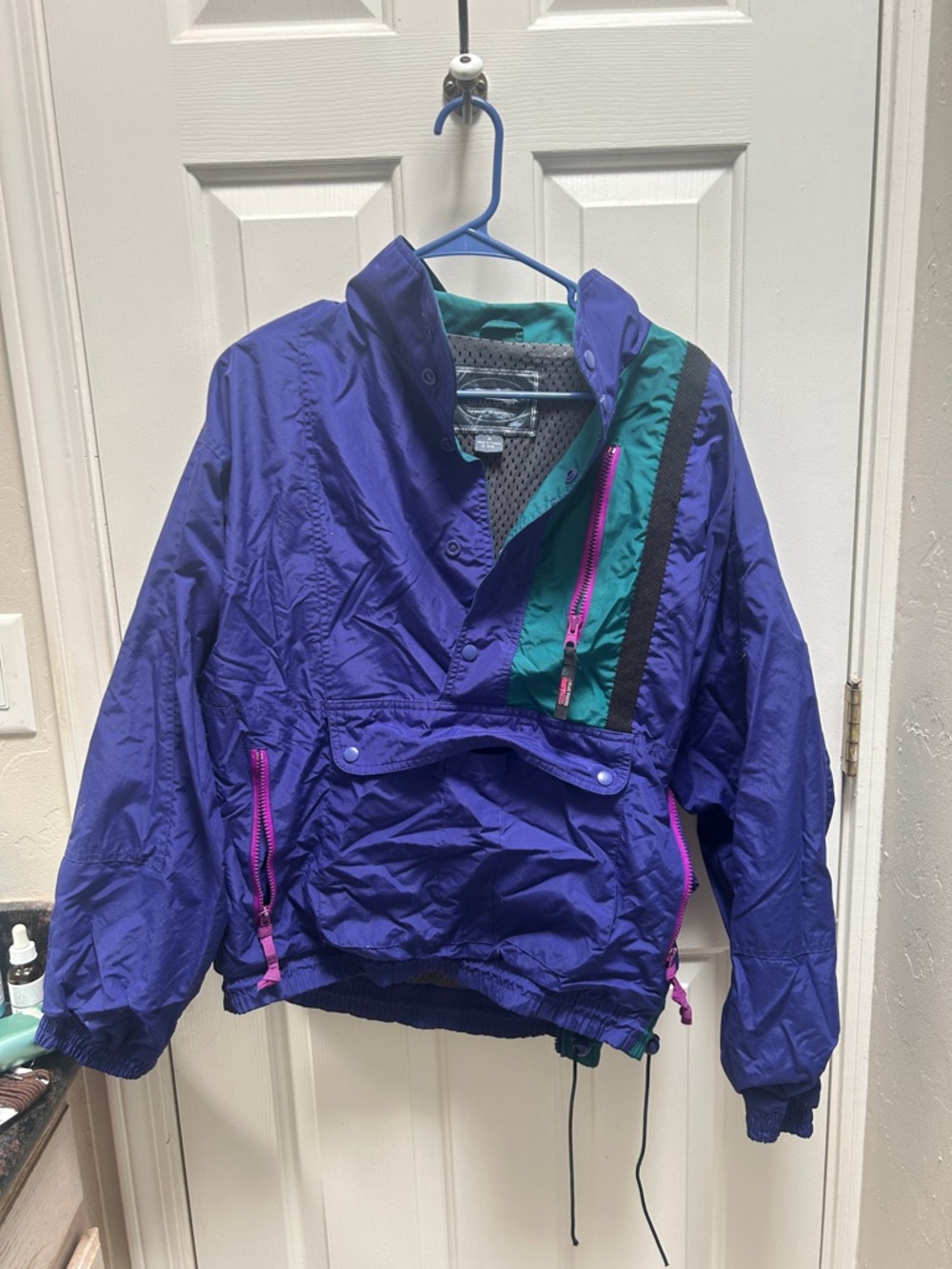 Vintage woman’s  Purple Coat. 90s.